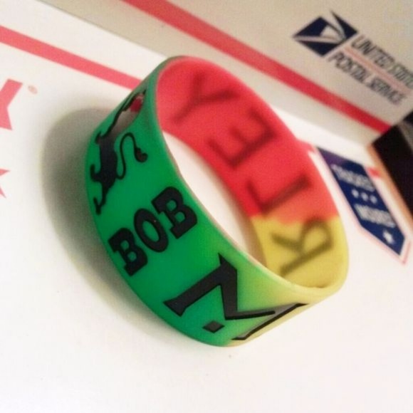 WOMEN'S |2-PACK| BOB MARLEY BRACELETS ACCESSORIES REGGAE DUB MUSIC BOB MARLEY BR - Picture 3 of 3